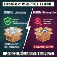 Colis NPAI vs. Mystery Box : Comprendre la Différence Cruciale entre Colis Scellé et Colis Trié - Lost and Found