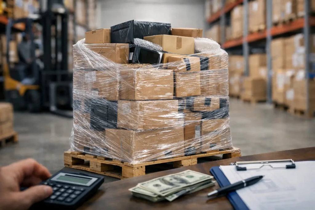 Prix palette retours Amazon : que payer ?